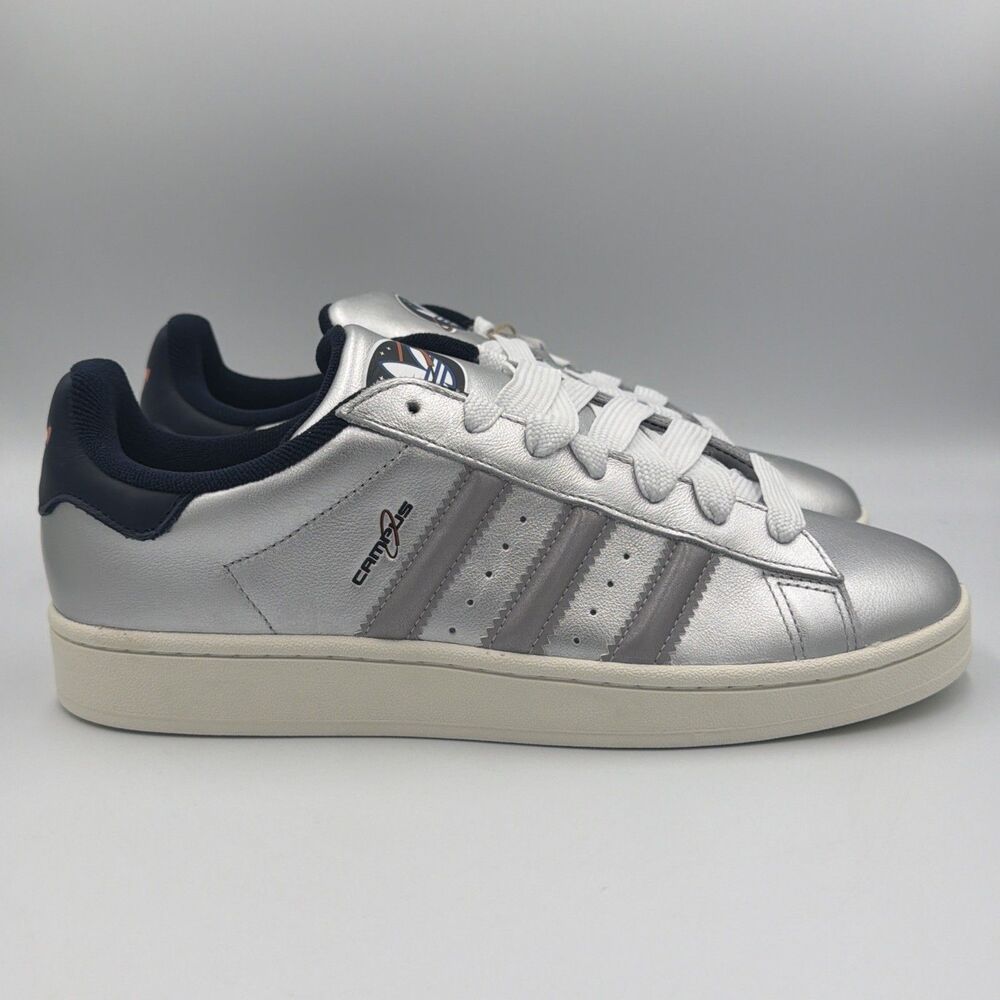 adidas Originals Campus 00s Houston Space Silver Metallic KJ3830 Men's Size 11